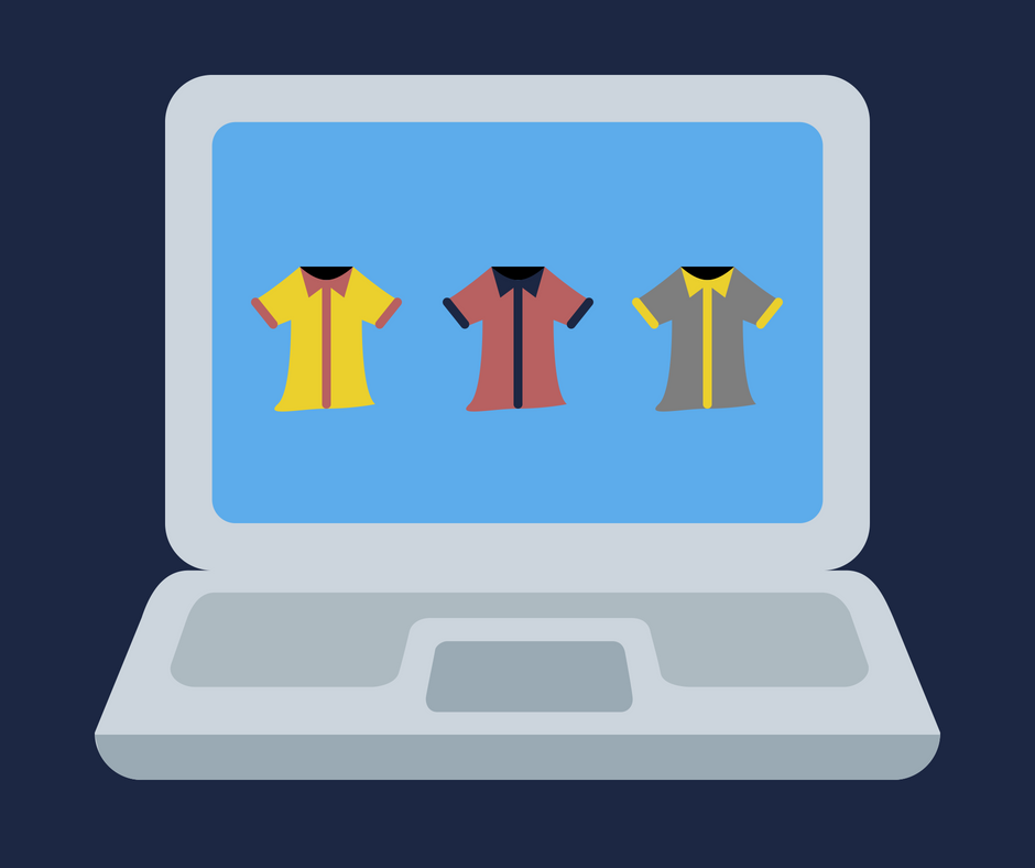 venda de roupas na internet