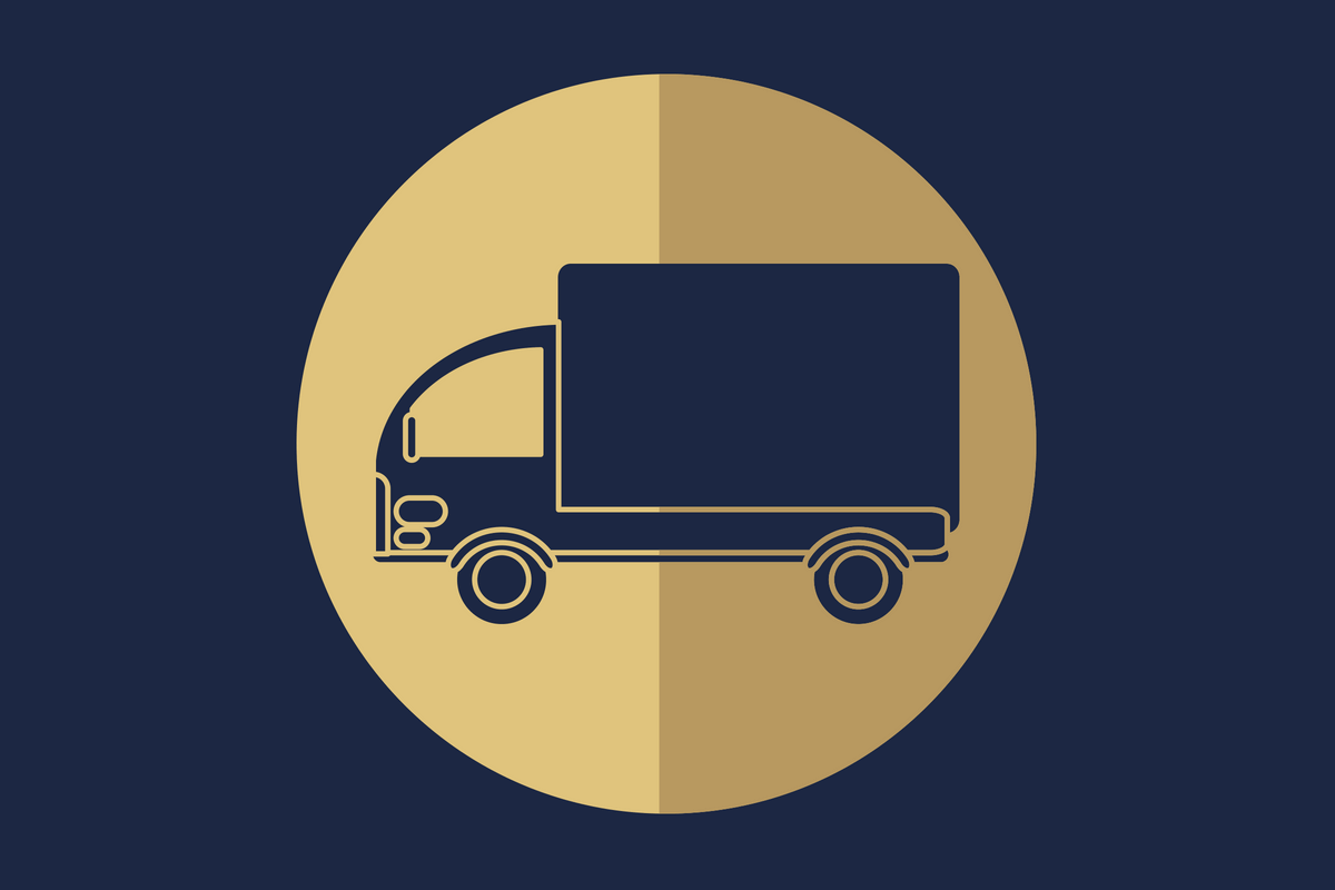 logística reversa - caminhão de entrega