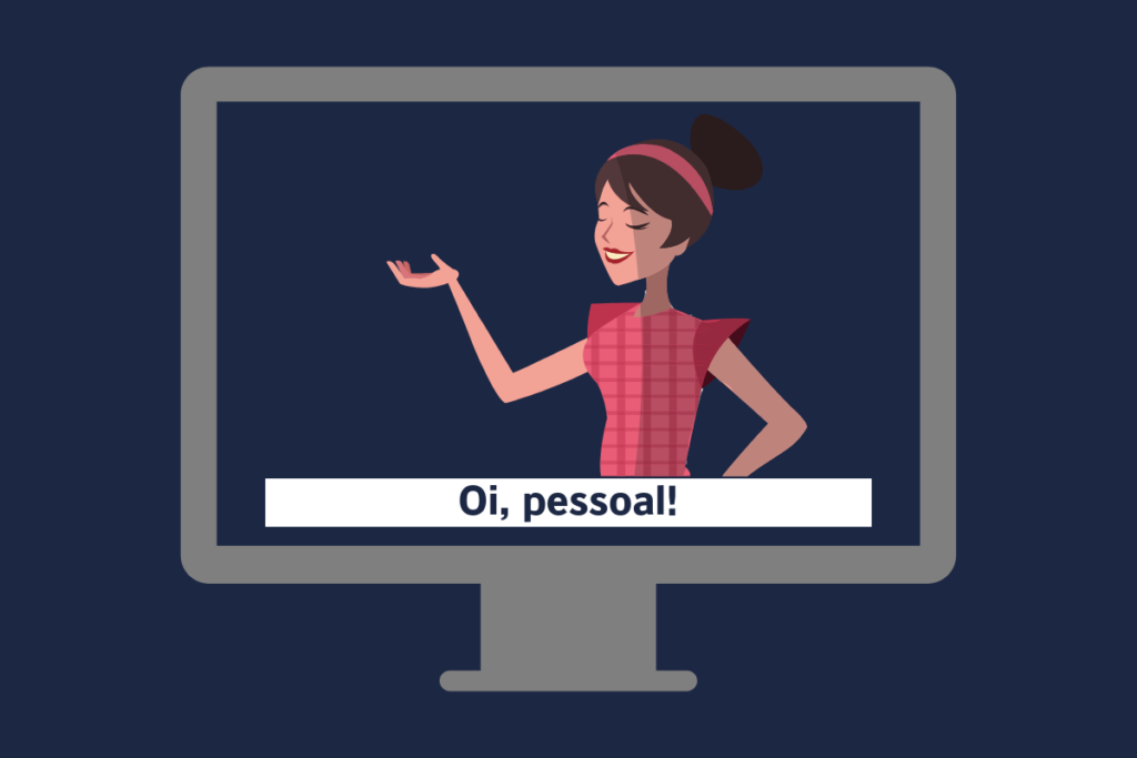 vídeos no Instagram legenda