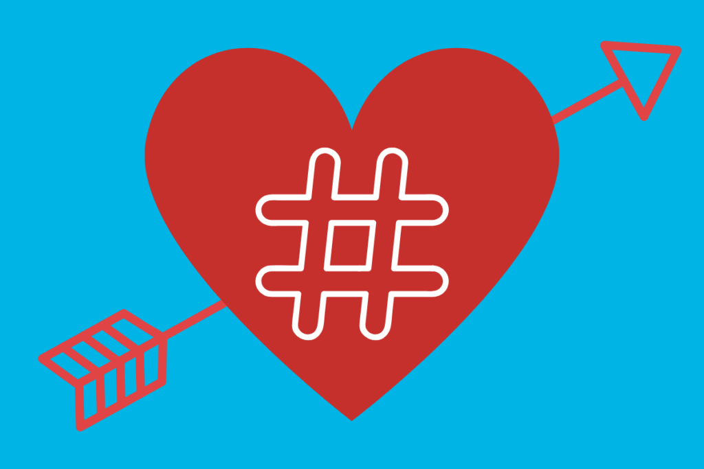 hashtag do dia dos namorados