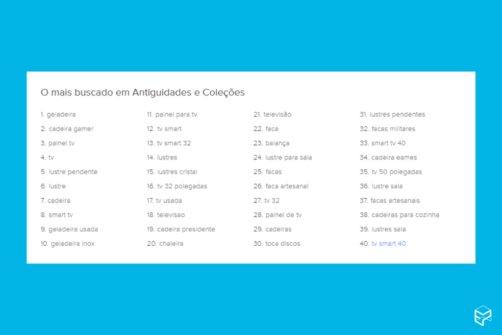 produtos mais vendidos