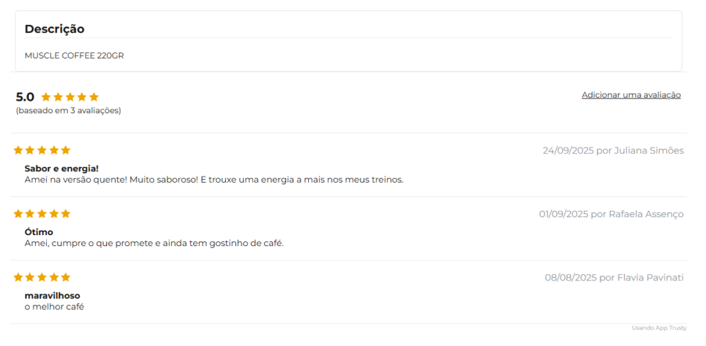 layout para ecommerce