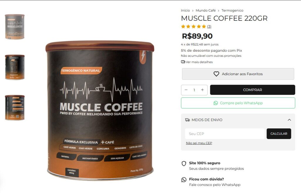 layout para ecommerce