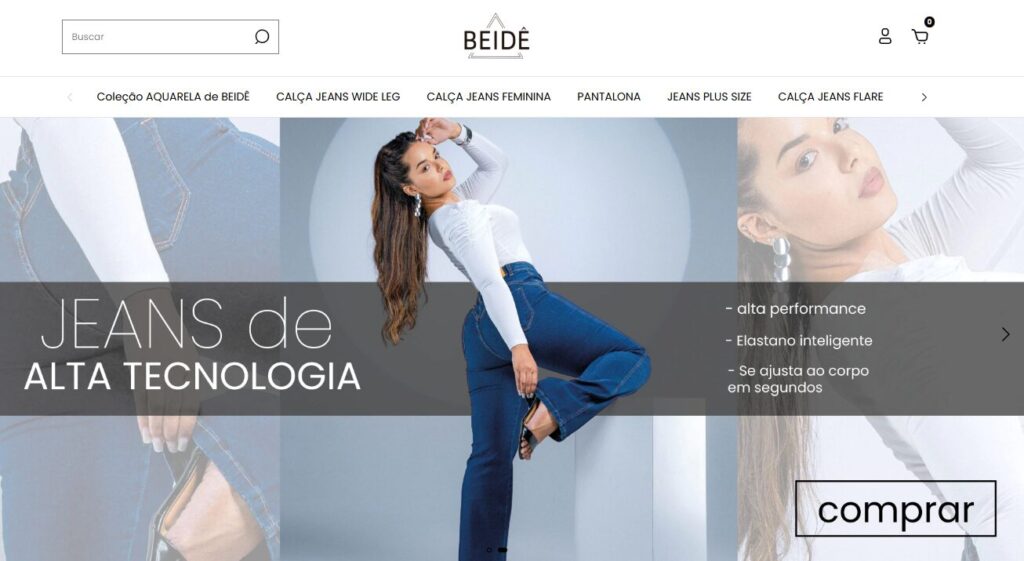 layout para ecommerce