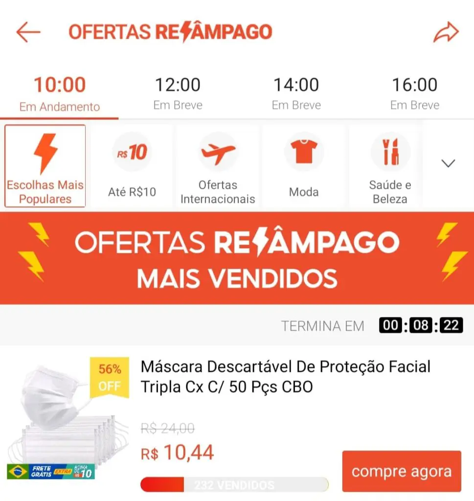 Oferta Relâmpago - Dobre suas Vendas Online