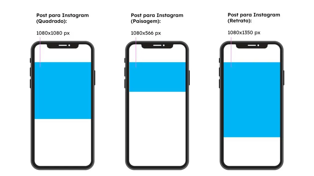 tamanho post instagram
