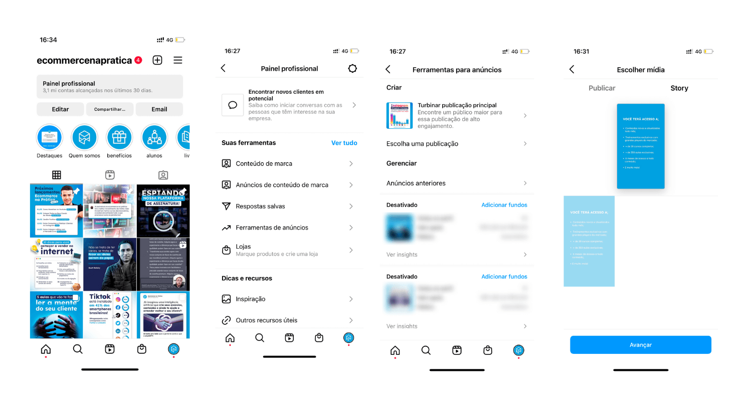 Como impulsionar no Instagram [2024]