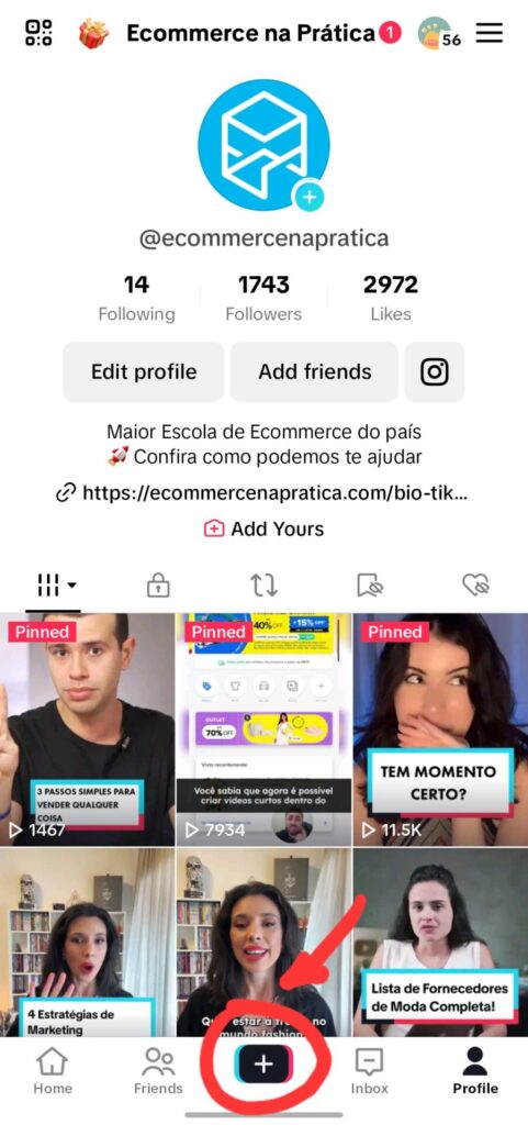 como fazer vídeo no tiktok