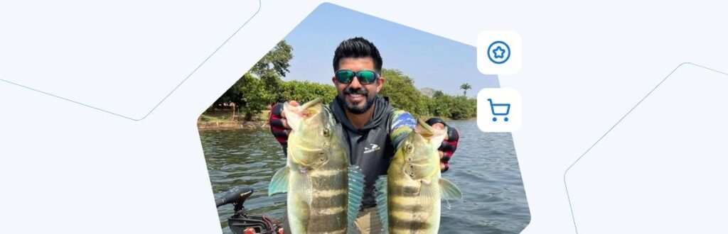 Indinho Casa de Pesca: ele largou a CLT para faturar R$ 100 mil com Ecommerce