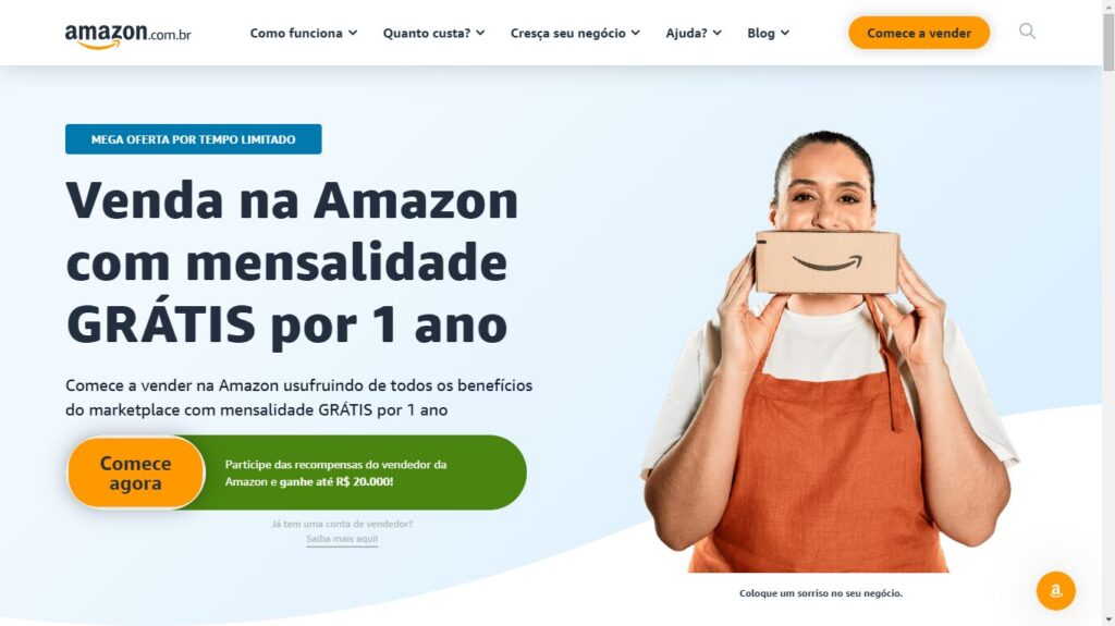 Como vender na Amazon