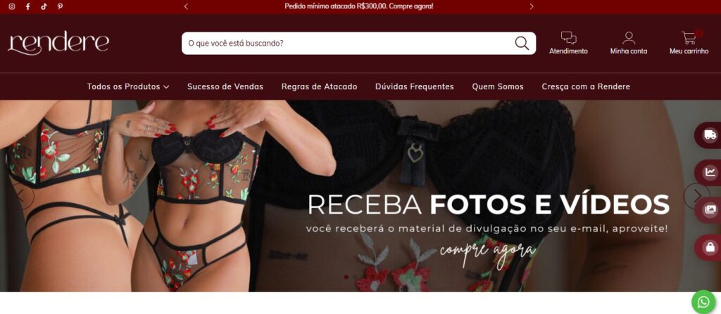 fornecedor de lingerie