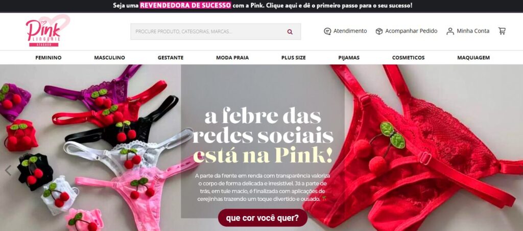 fornecedor de lingerie