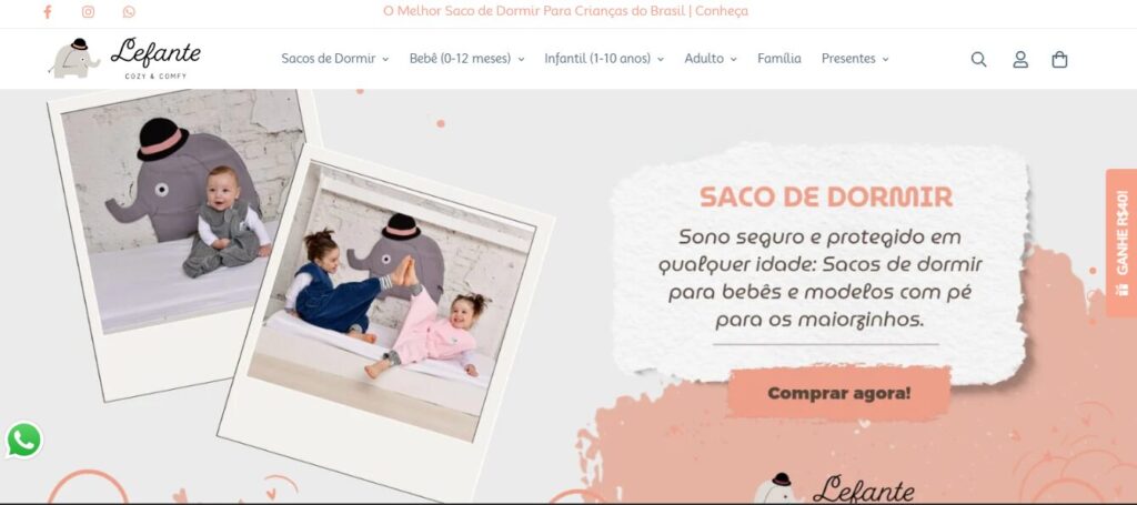 fornecedor de roupa infantil