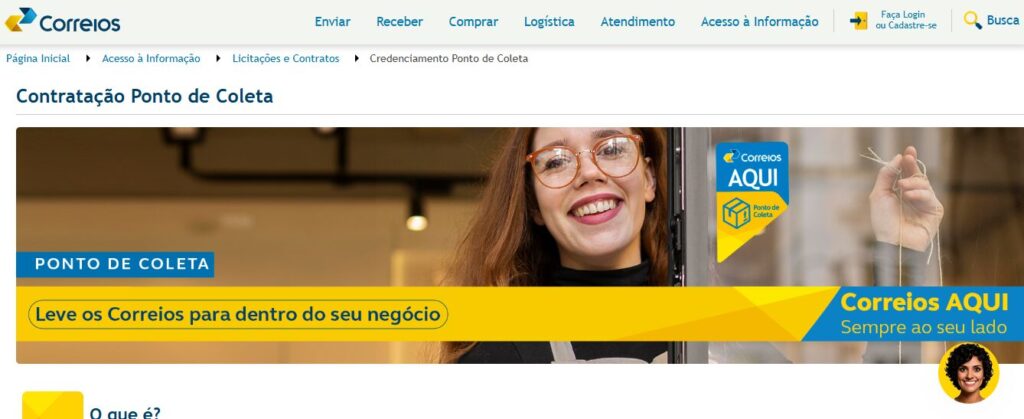 Ponto de coleta