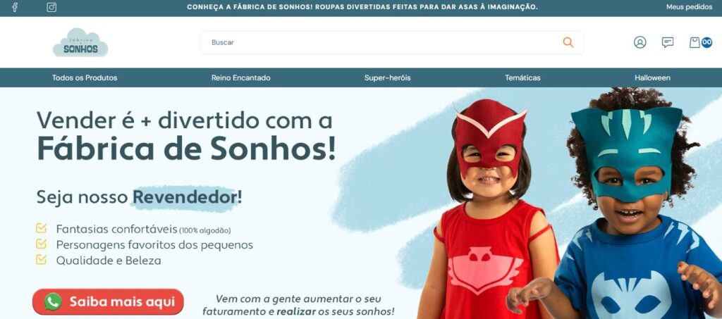 fornecedor de roupa infantil