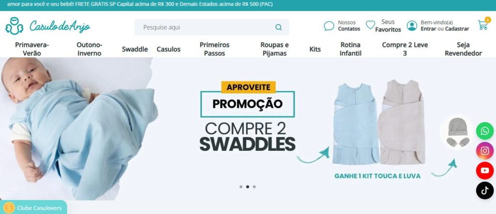 fornecedor de roupa infantil