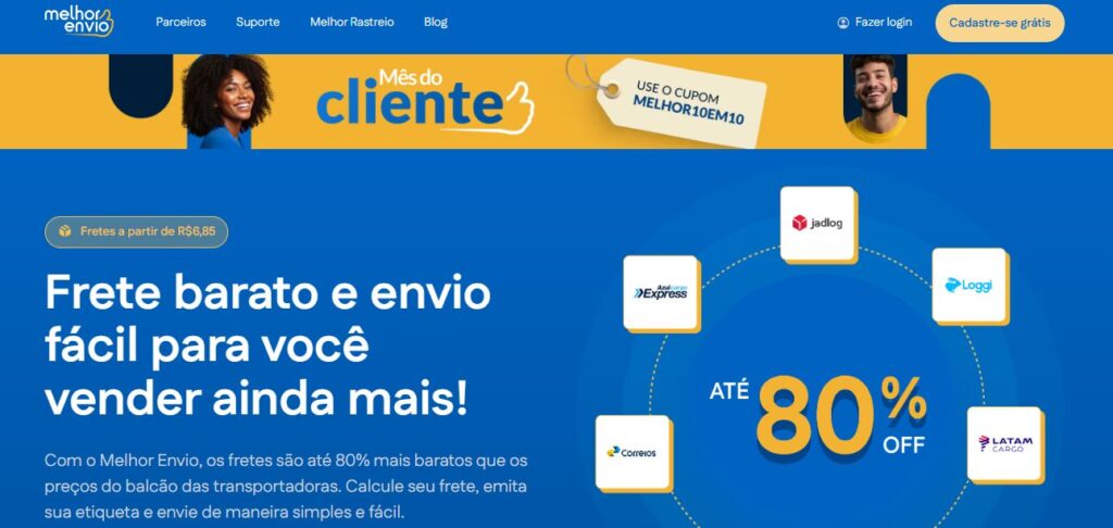plataforma de fretes