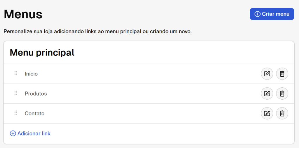 como adicionar categorias na Nuvemshop