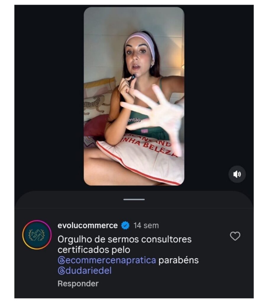 menções sociais